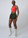 Double Layer Shorts Khaki - ATHPLATFORM - BALAAN 7