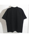 DIY College Medium Fit Short Sleeve T-Shirt Black - BALENCIAGA - BALAAN 3