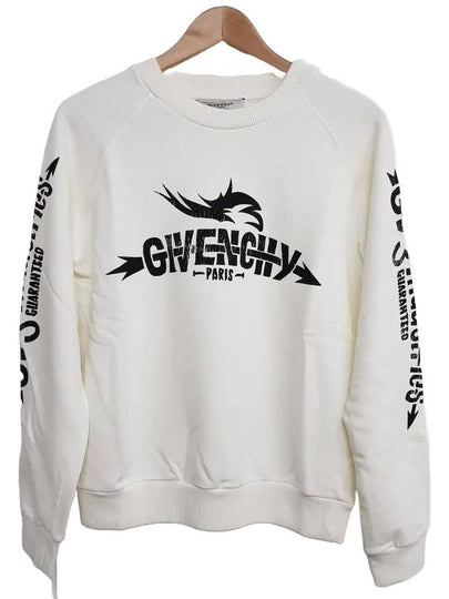 Tribal Print Sweatshirt White - GIVENCHY - BALAAN 2