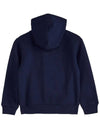 Kids Pony Embroidered Logo Hood Zip Up Navy 547626 001 - POLO RALPH LAUREN - BALAAN 3