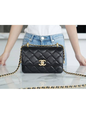 24c workshop string adjustable mini flap bag - CHANEL - BALAAN 1