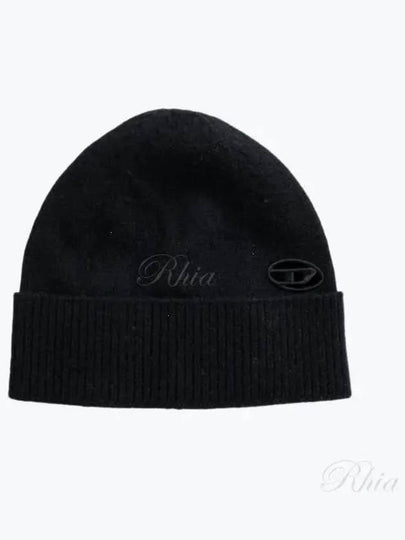 K-Rev Wool Beanie Black - DIESEL - BALAAN 2