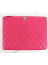 Lambskin Boy Clutch Bag M - CHANEL - BALAAN 2