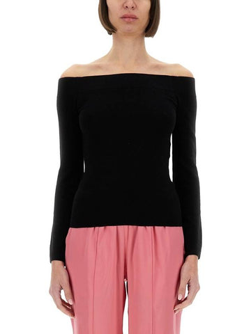 "OFF THE SHOULDER" KNIT TOP - TOM FORD - BALAAN 1