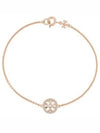 Miller Pave Chain Bracelet Rose - TORY BURCH - BALAAN 2