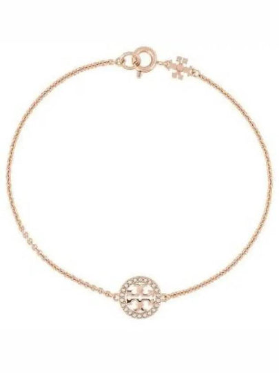 Miller Pave Chain Bracelet Rose - TORY BURCH - BALAAN 2