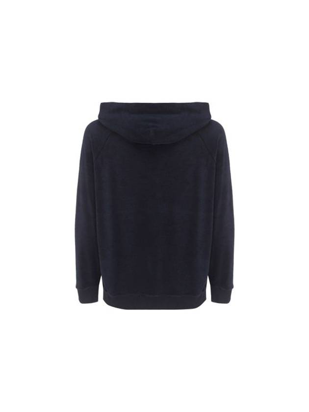 Men's Cotton Hoodie Navy - FENDI - BALAAN 3