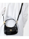 Patent Leather Hobo Tote Bag Black - MIU MIU - BALAAN 3