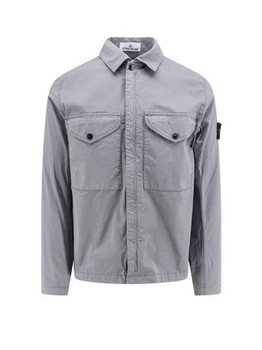 Wapen Zip-Up Jacket Grey - STONE ISLAND - BALAAN 1