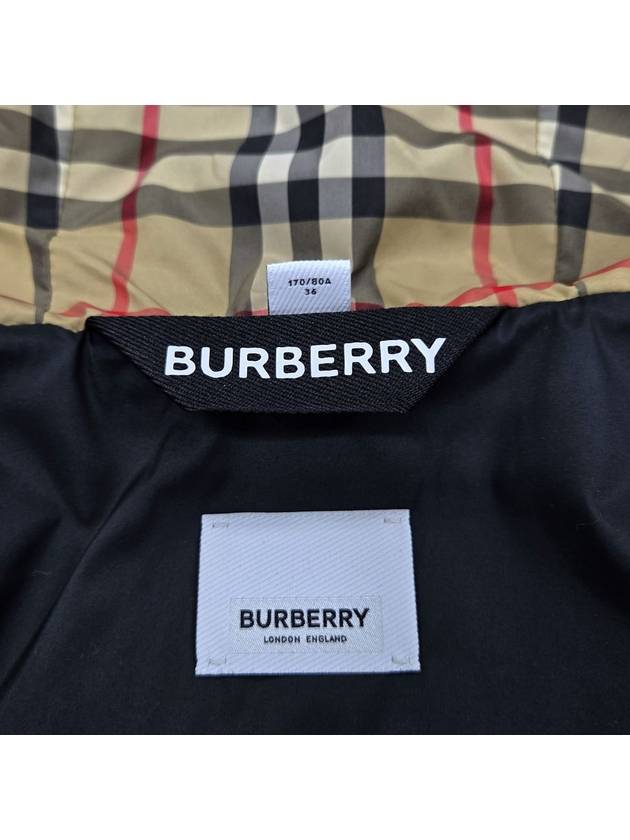 Burberry Classic Check Hooded Windbreaker Jumper Standard S Korea 55 - BURBERRY - BALAAN 7