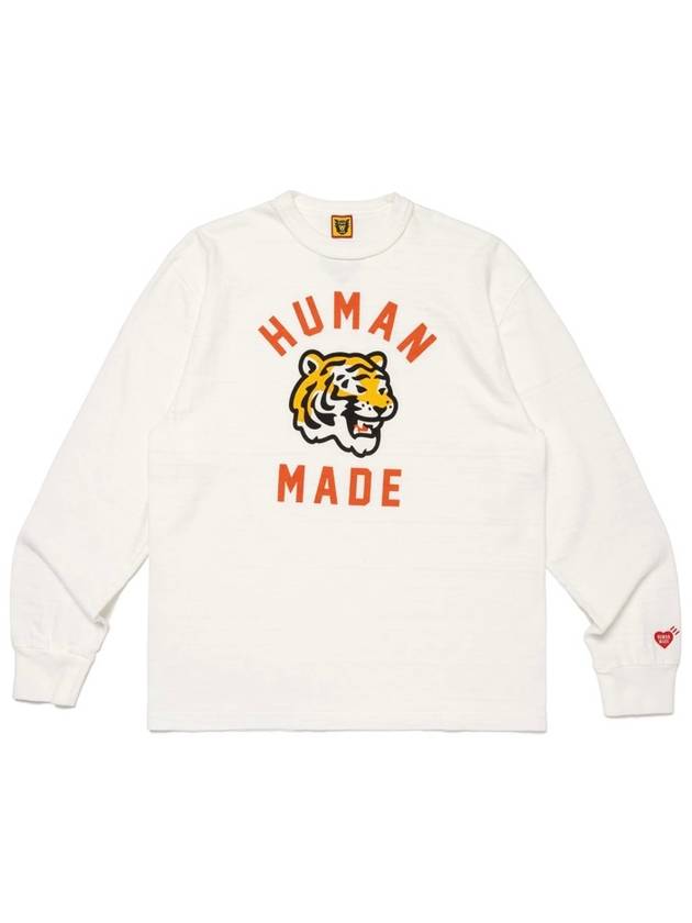 Graphic Long Sleeve T-Shirt White - HUMAN MADE - BALAAN 2