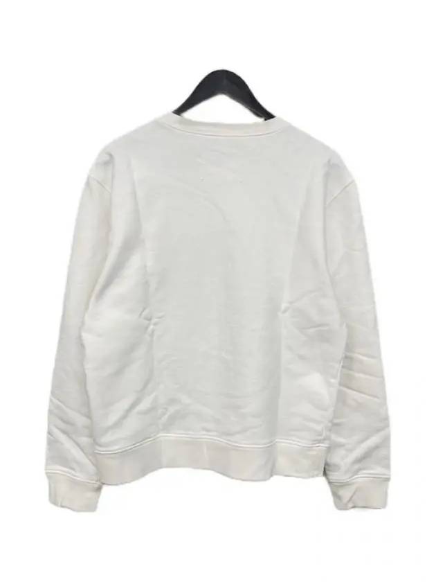 Numbering Graphic Logo Cotton Sweatshirt White - MAISON MARGIELA - BALAAN 4