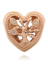 Openwork Family Tree Heart Bracelet Charm Rose Gold - PANDORA - BALAAN 3