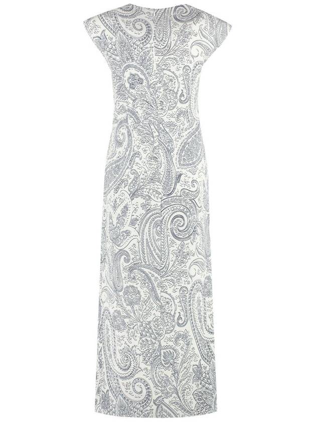 midi dress 123084603 990 WHITE - ETRO - BALAAN 3