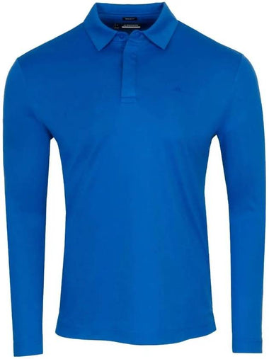 Golf Polo T-Shirt Perry Perry Nautical Blue - J.LINDEBERG - BALAAN 1