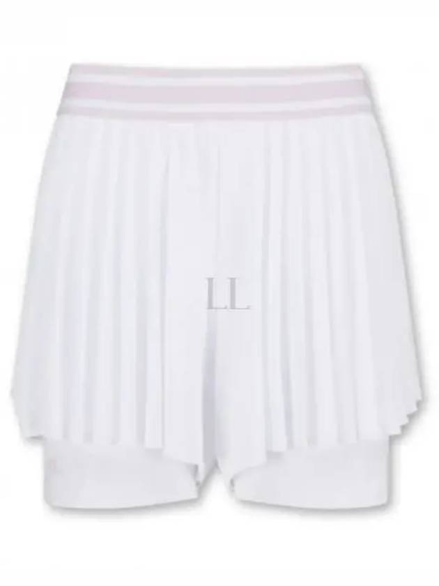 Skirt Selah Pleated Shorts AWJS10160 0000 Women's Selah Pleated Shorts - J.LINDEBERG - BALAAN 2