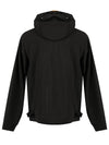 Shell Goggles Hooded Jacket Black - CP COMPANY - BALAAN 4