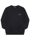 Men's Item Logo Sweatshirt Black - A.P.C. - BALAAN 3