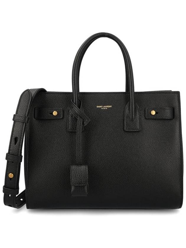 Sac De Jour Baby Tote Bag Black - SAINT LAURENT - BALAAN 2