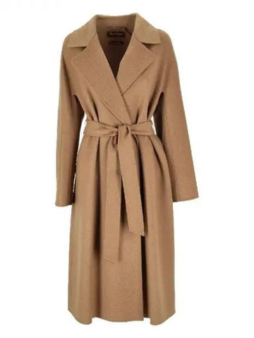 Max Mara STUDIO CLES Wool Blend Belted Coat 271177 - MAX MARA - BALAAN 1