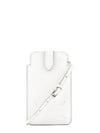 Logo Print Leather Phone Case White - MAISON MARGIELA - BALAAN.