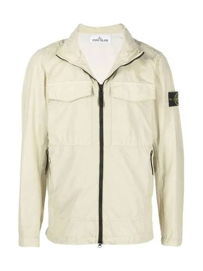 Wappen Naslan Light Watro Zip-up Jacket Beige - STONE ISLAND - BALAAN 2