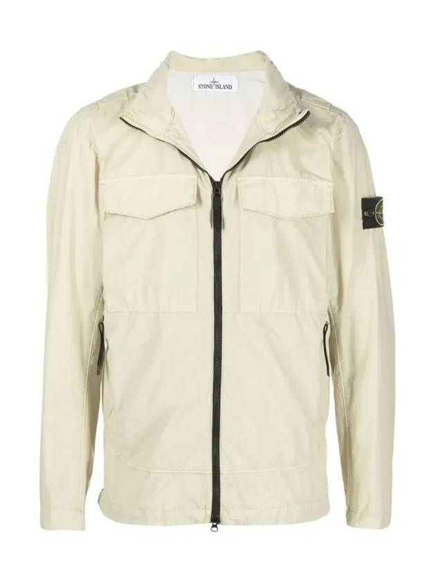 Waffen Naslan Light Watro Zip-up Jacket Beige - STONE ISLAND - BALAAN 2