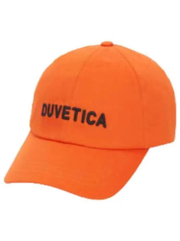 Pucecchio Orange Unisex Ball Cap Hat - DUVETICA - BALAAN 1