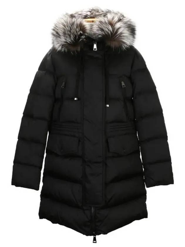 Aphroti Long Down Padded Jacket Black - MONCLER - BALAAN 2