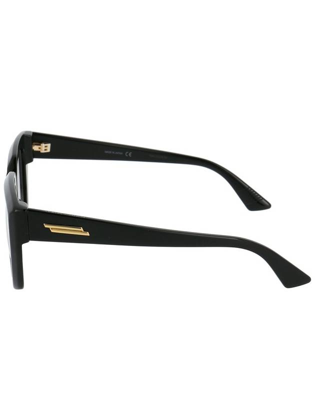 Eyewear Square Horn-rimmed Glasses Black - BOTTEGA VENETA - BALAAN 4