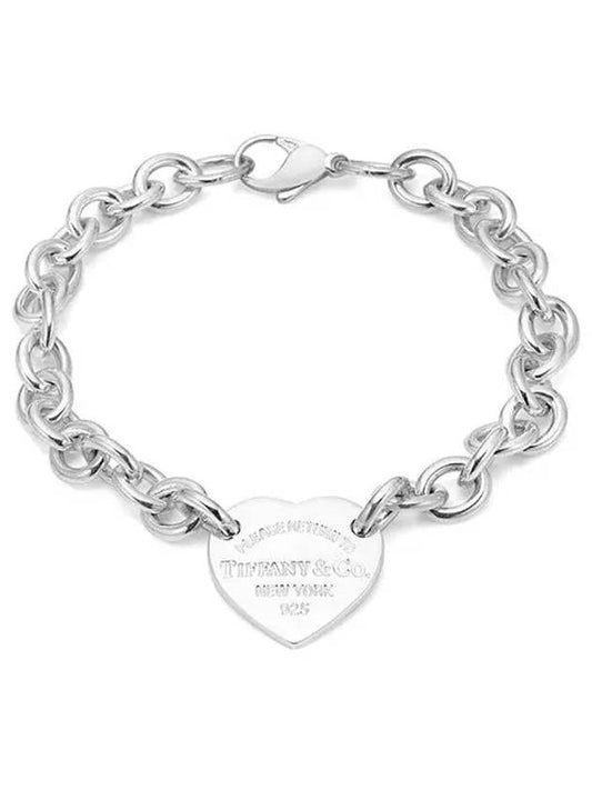 Return To Tiffany Heart Tag Bracelet Silver - TIFFANY & CO. - BALAAN 2