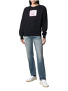 Acne Beads Face Sweatshirt AI0097 900 - ACNE STUDIOS - BALAAN 6