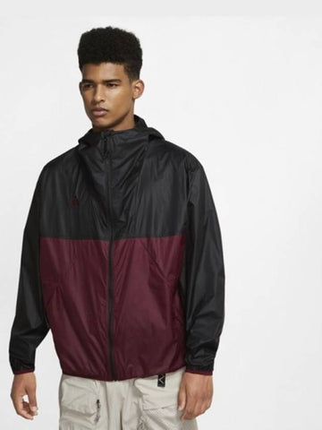 01 CK7239 011 ACG NRG lightweight jacket black burgundy - NIKE - BALAAN 1