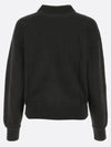 Isabel Marant Mobi Logo Sweatshirt Black SW0003FA A1M07E 02FK - ISABEL MARANT - BALAAN 2