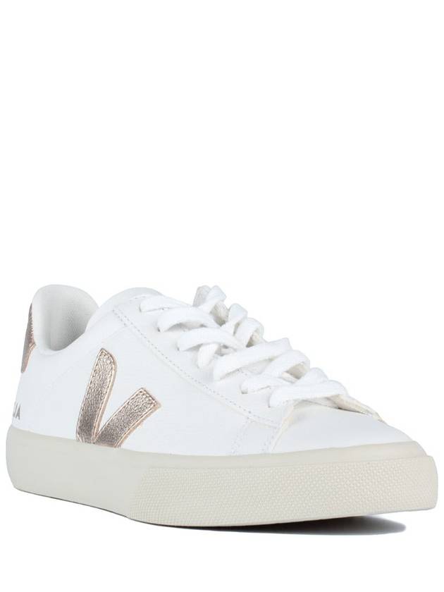 Veja Field Leather White Platine - VEJA - BALAAN 3