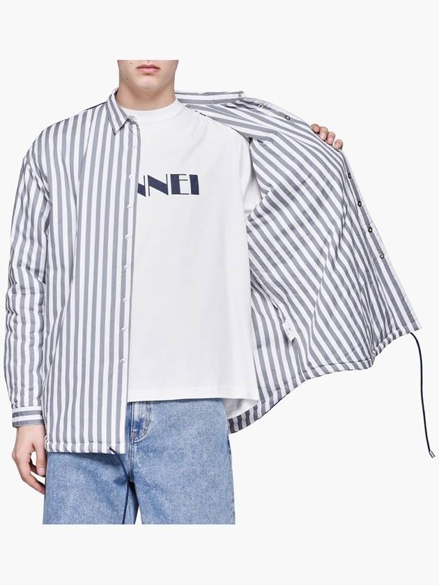 SUNNEL Contrast Back Chest Pocket Stripe Padded jacket - SUNNEI - BALAAN 6