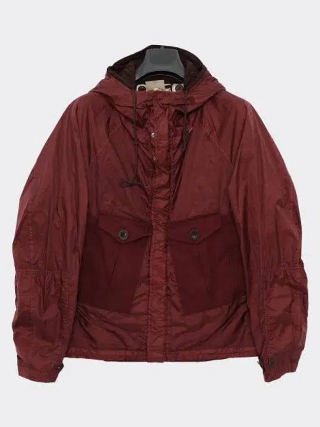 Tempest Combo Anorak Hooded Jacket Red - TEN C - BALAAN 2