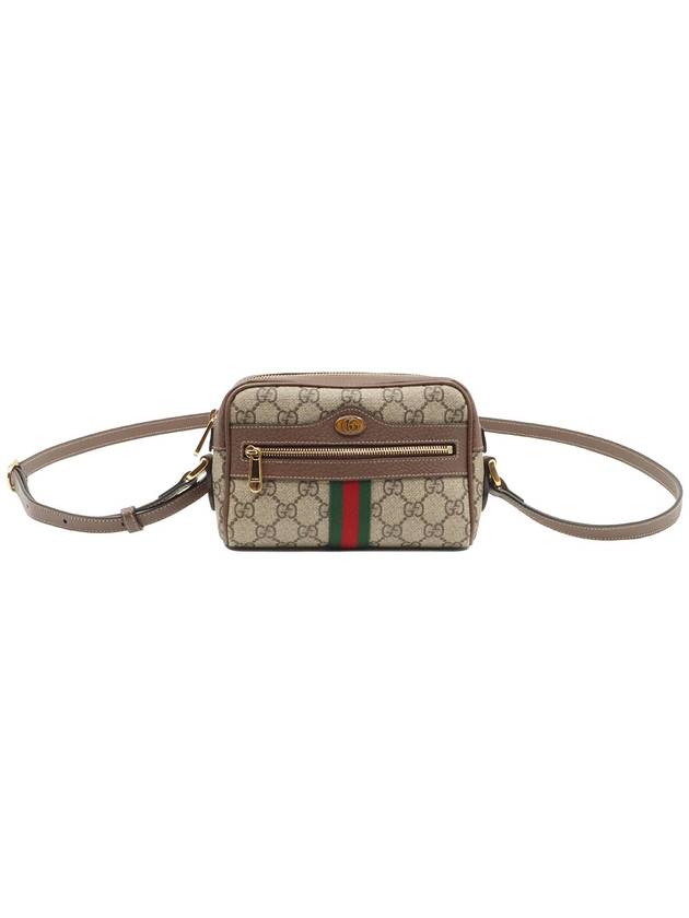 GG Supreme Canvas WEB Ophidia Mini Cross Bag - GUCCI - BALAAN 1