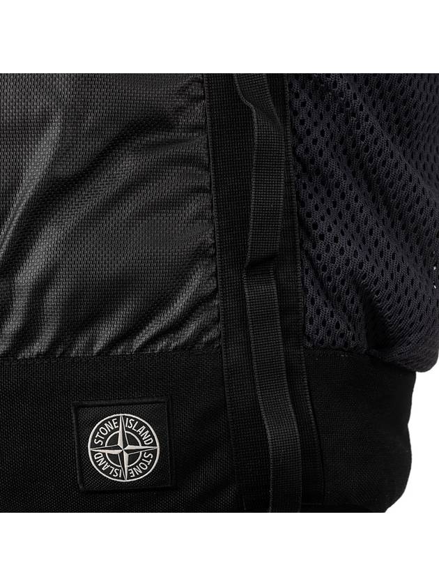 Musola Komata Canvas Backpack Black - STONE ISLAND - BALAAN 5