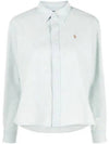 Pony Logo Long Sleeve Shirt Light Blue - POLO RALPH LAUREN - BALAAN 2