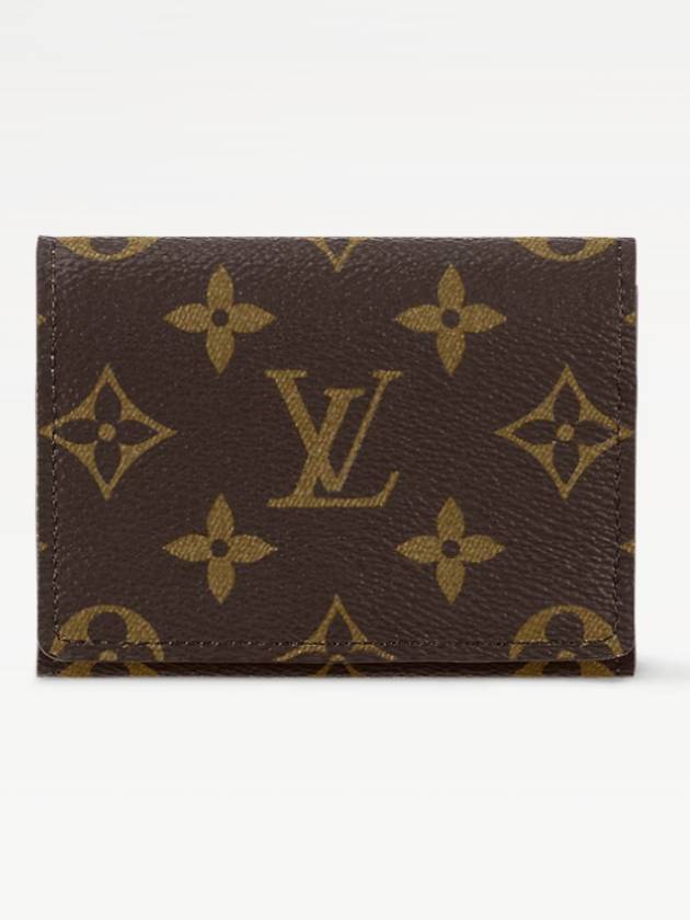 Enveloppe Carte De Visite Monogram Card Wallet Brown - LOUIS VUITTON - BALAAN 2