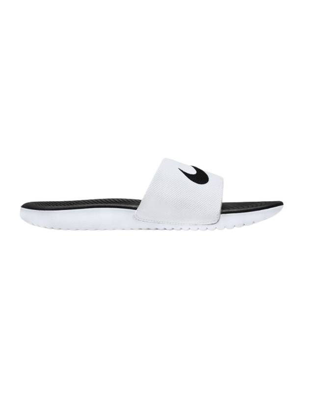 Kawa Logo Slippers White - NIKE - BALAAN 1