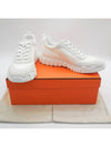 Bouncing Sneakers Mesh Suede Goatskin Blanc - HERMES - BALAAN 7