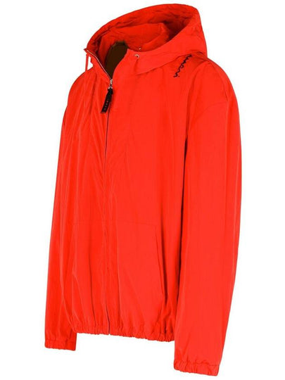 Marni Red Cotton Blend Jacket - MARNI - BALAAN 2