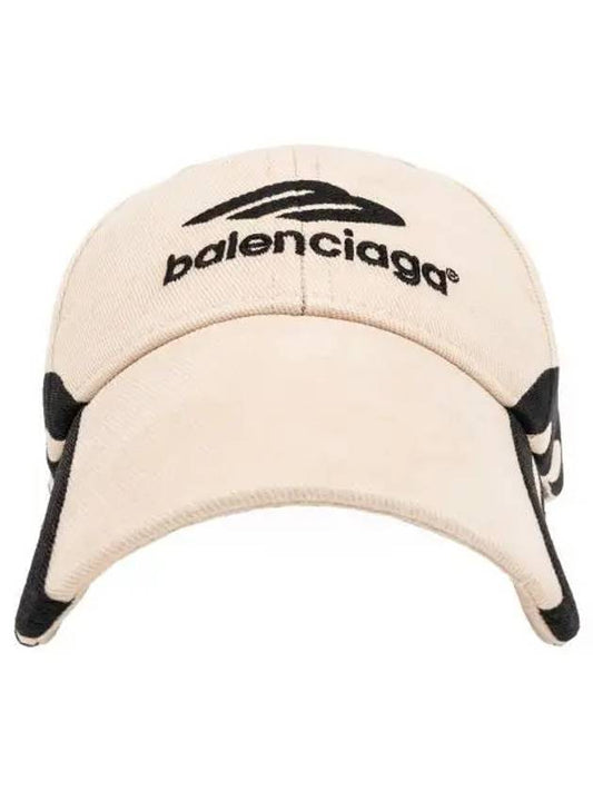 3B Sports Icon Ball Cap Light Beige - BALENCIAGA - BALAAN 2