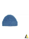 Wool Mohair Beanie Denim Blue - ACNE STUDIOS - BALAAN 2