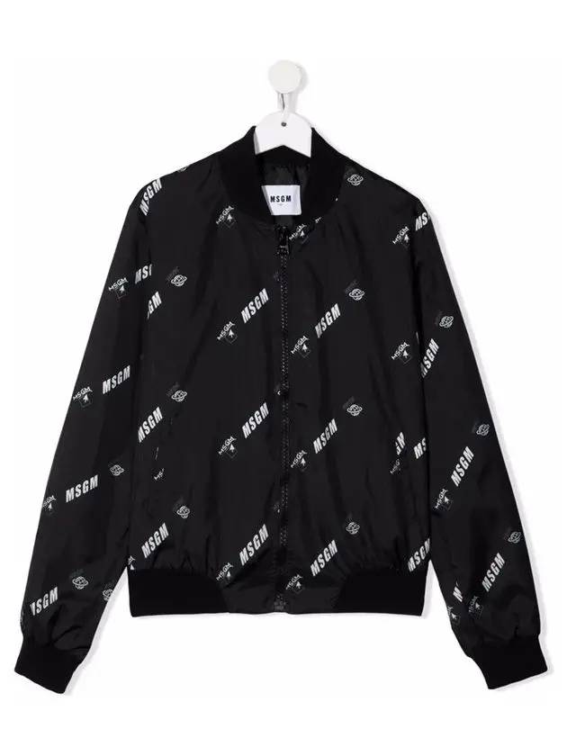 Kids All Over Logo Bomber Jacket MS028868 110 - MSGM - BALAAN 1