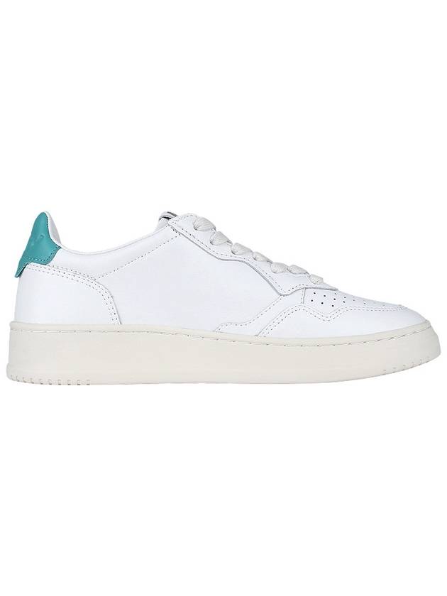 Men's Medalist Leather Low Top Sneakers White - AUTRY - BALAAN 5