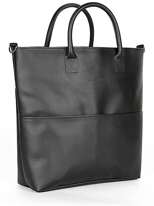 Burbank HQ Leather Cross Tote Bag Black - NATIONAL PUBLICITY - BALAAN 3