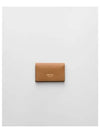 Leather card wallet caramel 244659 - PRADA - BALAAN 1